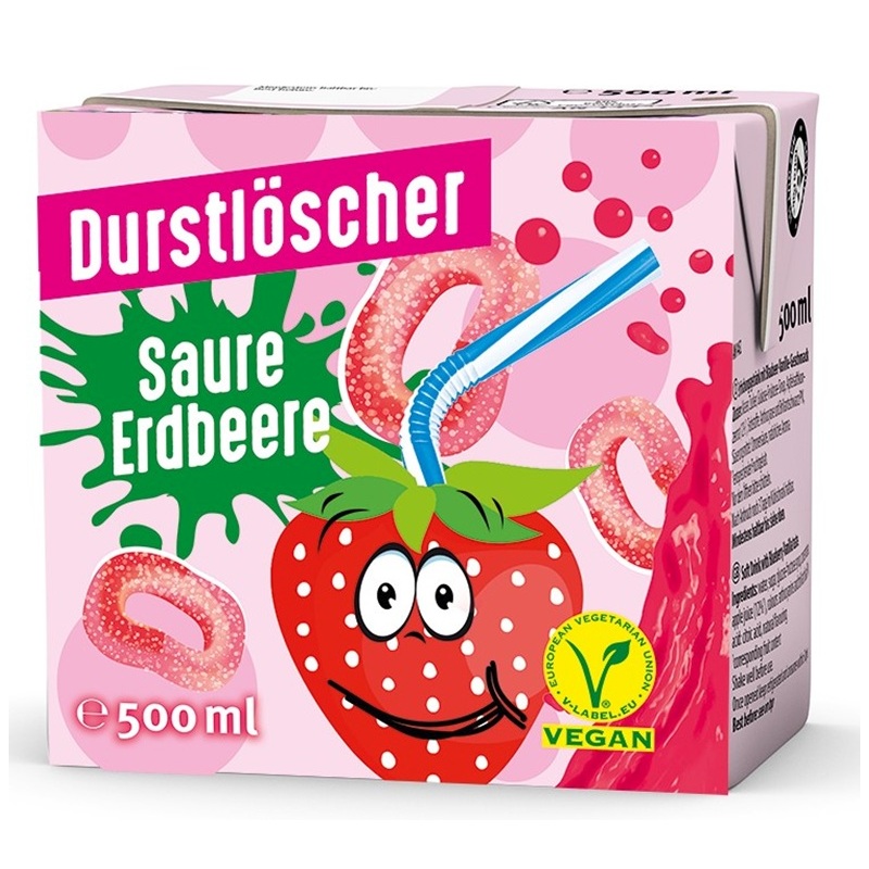 DURSTLOESCHER SAURE ERDBEERE 0.5L
