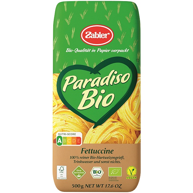 ZABLER PARADISO BIO FETTUCCINE 500G