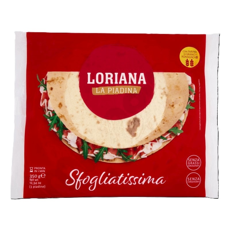 LORIANA LA PIADINA SFLOGLIATISSIMA CLASSIC 350G