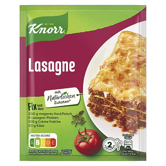 KNORR FIX LASAGNE 52G