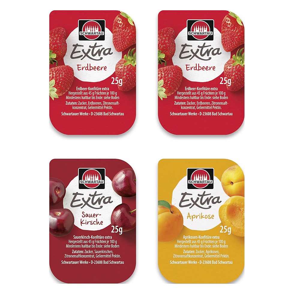 SCHWARTAU EXTRA 3 - FACH SORTIERT 100 X 25G
