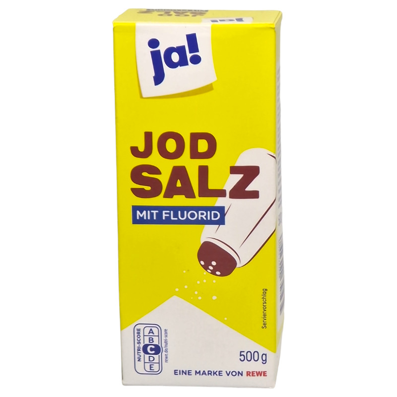 JA! JODSALZ MIT FLOUR 500G