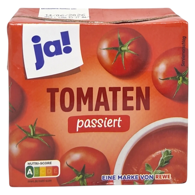 JA! TOMATEN PASSIERT 500G