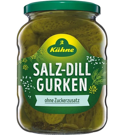 KUEHNE SALZ-DILL-GURKEN 720ML