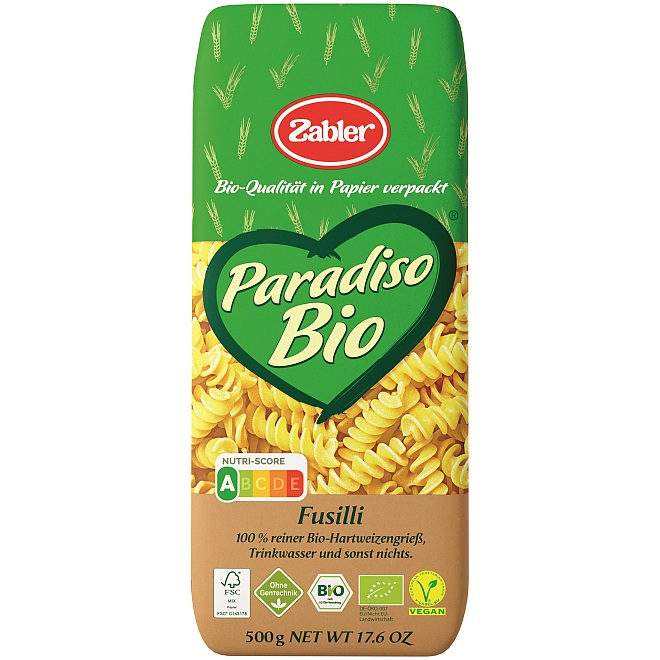 ZABLER PARADISO BIO FUSILLI 500G
