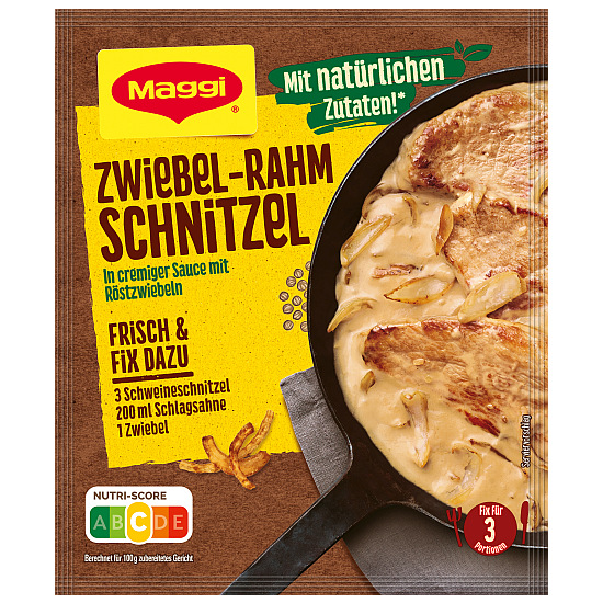 MAGGI FIX FUER ZWIEBEL - RAHMSCHNITZEL 33G