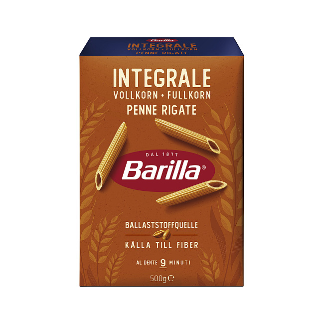 BARILLA INTEGRALE PENNETTE RIGATE 500G