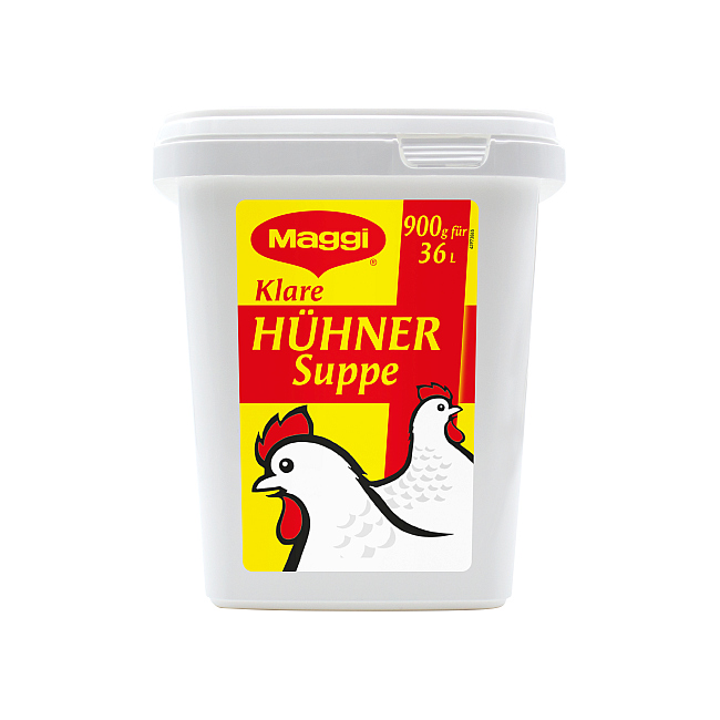 MAGGI KLARE HUEHNER SUPPE ERG. 36L 900 G