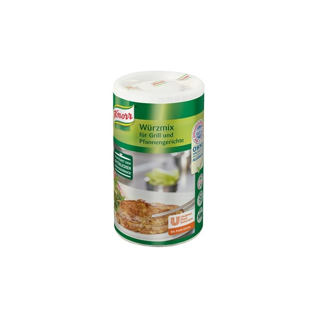 KNORR WUERZMIX FUER GRILL UND PFANNENGERICHTE 500G