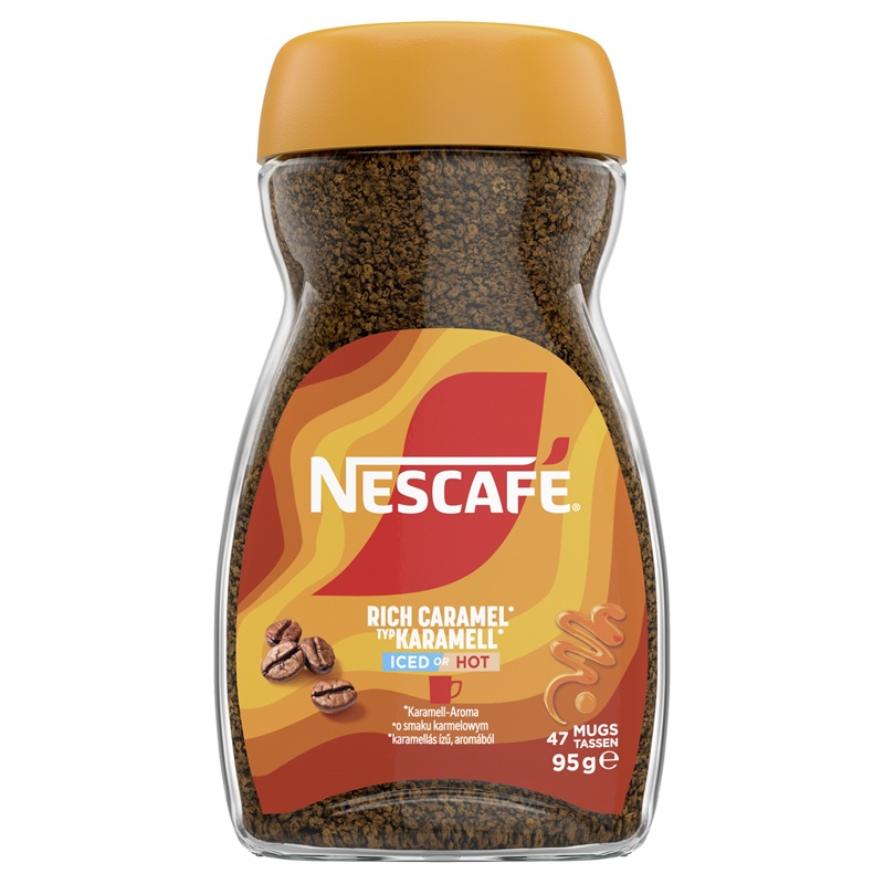 NESCAFÉ RICH CARAMEL 95G GLAS