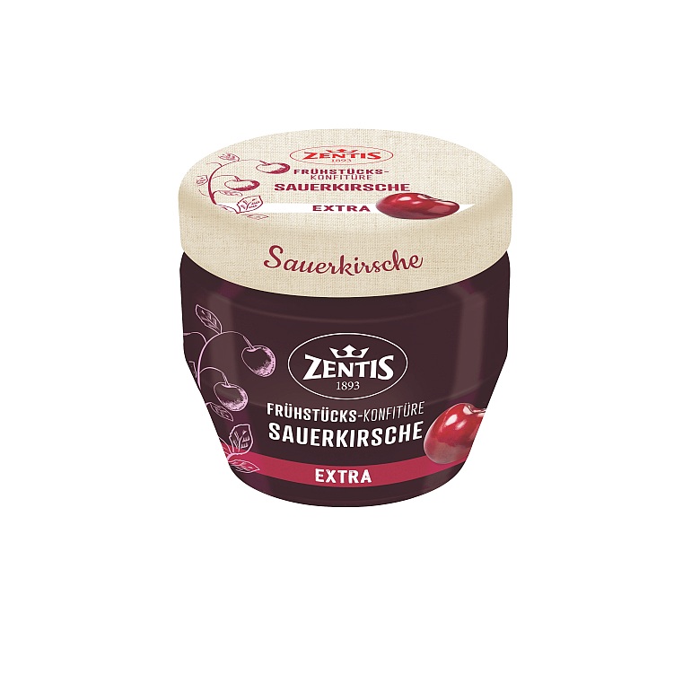 ZENTIS FRUEHSTUECKS-KONFITUERE EXTRA SAUERKIRSCHE 230G