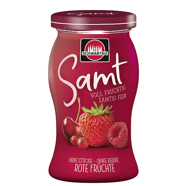 SCHWARTAU SAMT BIENENHELFER ROTE FRUECHTE 270G