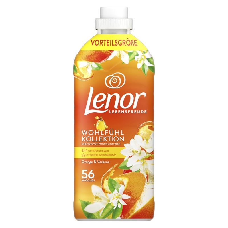 LENOR WEICHSPUELER ORANGE & VERBENA 56WL