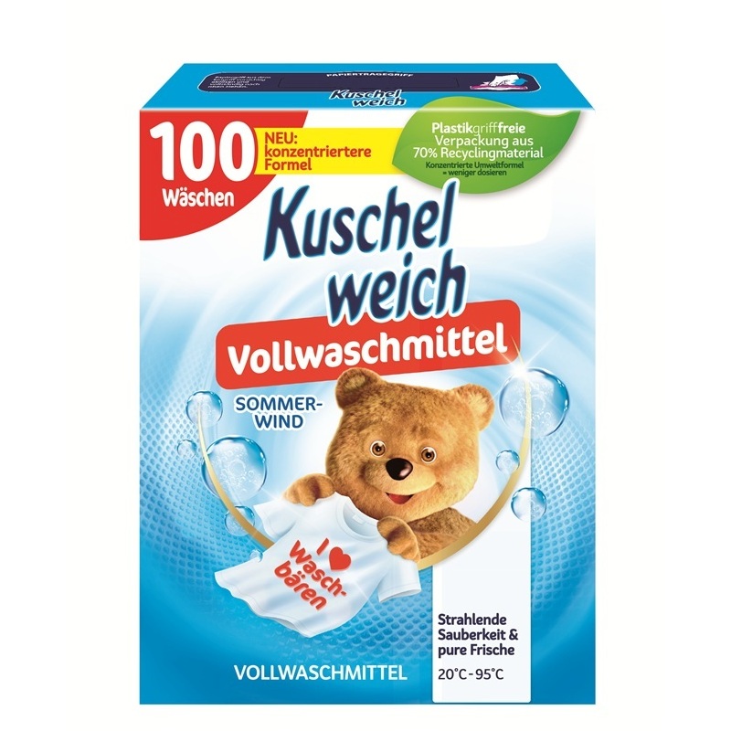 KUSCHELWEICH VOLLWASCHMITTEL SOMMERWIND PULVER 100WL 