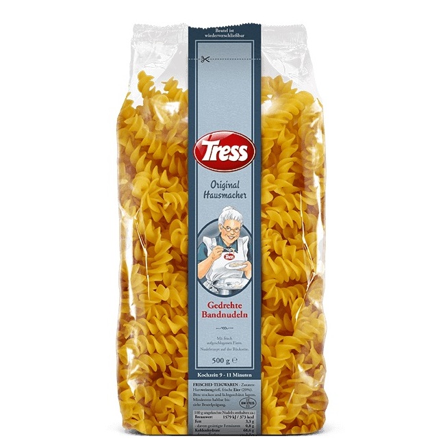 TRESS GEDREHTE BANDNUDELN 500G