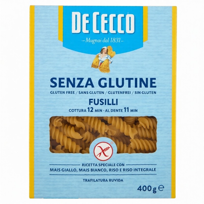 DE CECCO SENZA GLUTINE FUSILLI NO. 34 400G