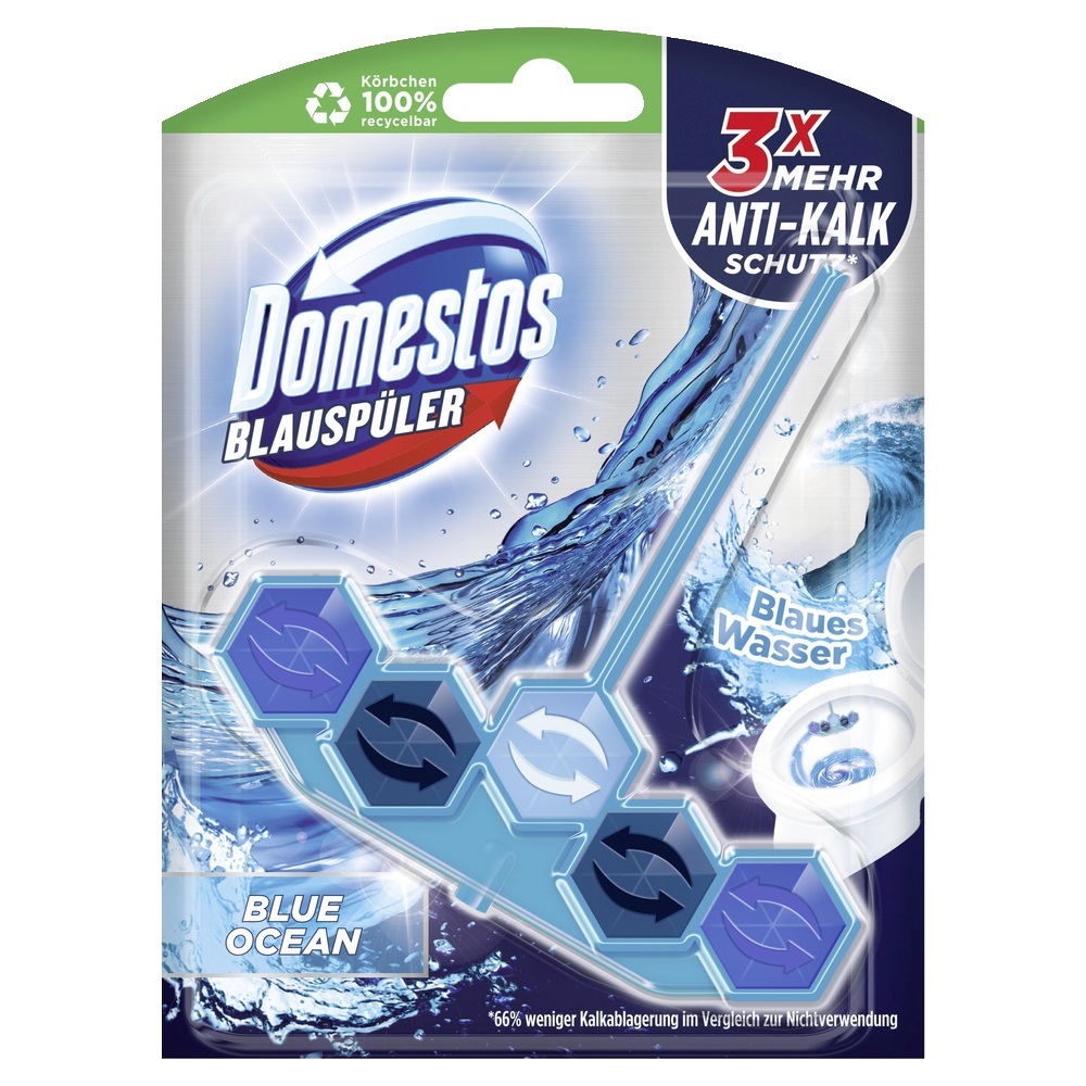 DOMESTOS WV STEIN POWER 5+ AKTIV BLAUSPUELER OCEAN 53G