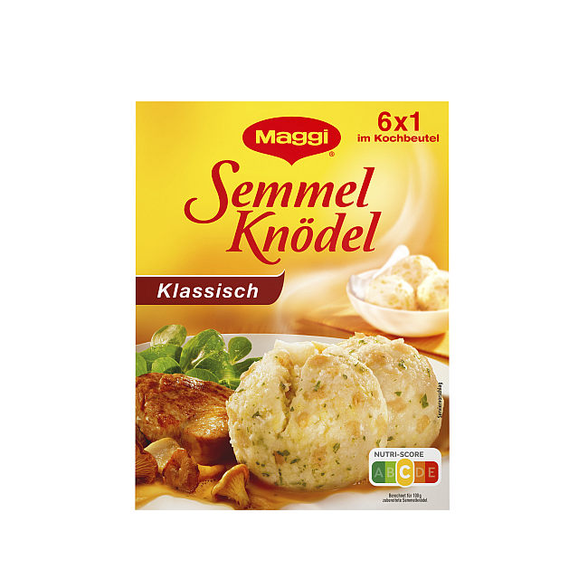 MAGGI SEMMELKNOEDEL IM KOCHBEUTEL KLASSISCH 200G