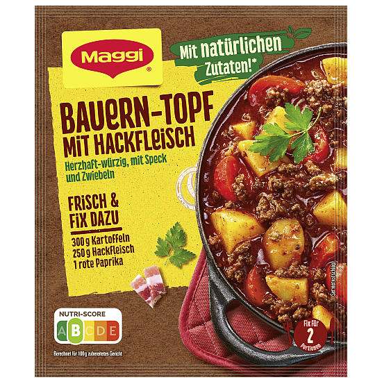 MAGGI FIX BAUERN - TOPF MIT HACKFLEISCH 39G