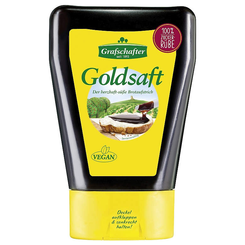 ORIGINAL GRAFSCHAFTER GOLDSAFT RHEINISCHER ZUCKERRUEBENSIRUP 500G