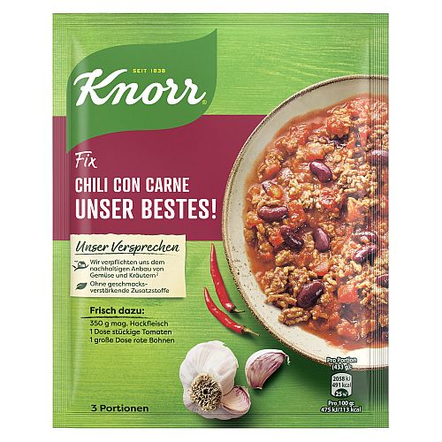 KNORR FIX CHILI CON CARNE UNSER BESTES! 49G